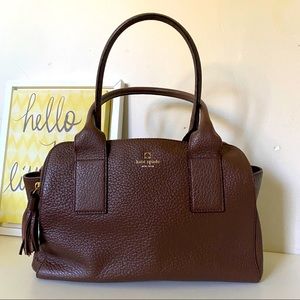 Kate Spade Southport Avenue Lydia Satchel Brown